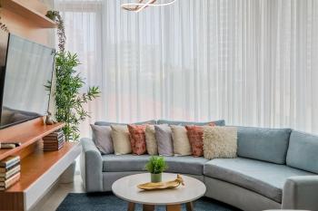 Comfy 1BR Apt, Centric Full AC, La Julia (fotografie 3)