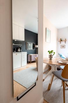 --2ndhomes Premium studio with full kitchen in Punavuori--, Helsinky (fotografie 3)