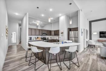 Luxe Flat with Heated Pool Sauna Rooftop Deck Gym, Cleveland (photo 3)