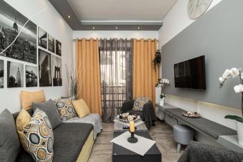 Golden Aurora - Modern Apartment in Egaleo-Athens, Atény (fotografie 2)