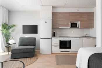 Stylish, 450 m walk to the Estonian ferry, Free parking and balcony, Helsinki (foto 4)