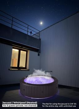 Design Penthouse Rooftop Loft, 190sq, 5 Beds, 2 Panorama Terrace, 1min to Main Station- 5min to City, Basilea (foto 4)