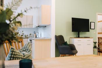 GREENs - ruhige schöne 1RWhg gut gelegen mit Balkon, Drážďany (fotografie 5)