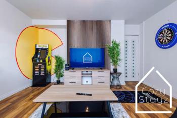 Spacious 3 Bed with Pac-Man, Darts and 2 Parking spaces, Manchester (fotografie 3)