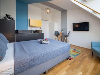 Studio with Kitchen near Naschmarkt - Karlskirche & Metro U4, Vídeň (fotografie 5)