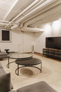SC 00 LOFT by ROCKCHAIR Apartments l SUPERHOST Status l Unique & Style Loft 230 sqm 2 Floors Tablefootball Tabletennis 3 Bathrooms Boxspringbeds welcomes you!, Berlín (fotografie 5)