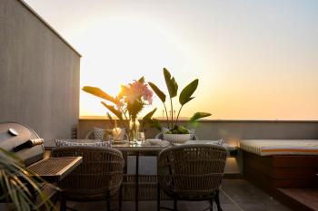 VELORA - Sodic Penthouse with jacuzzi & big terrace over New Cairo view, New cairo (fotografie 5)