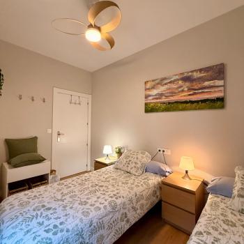 Habitación en apartamento con zonas comunes compartida H1, Bilbao (photo 2)