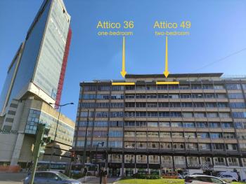 Attico 36 e 49 con terrazza vista mare e parcheggio grande, Genua (zdjęcie 3)