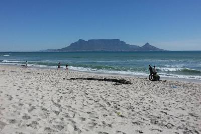 Beach views in Blouberg, Cape Town