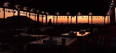 Desert Bedouin camp