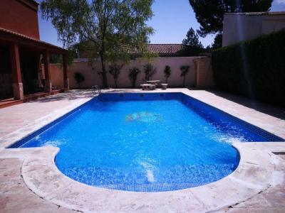 4 bedrooms villa with private pool jacuzzi and wifi at Arcas