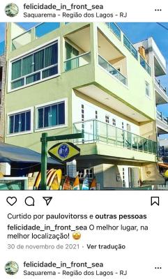 Felicidade in sea front