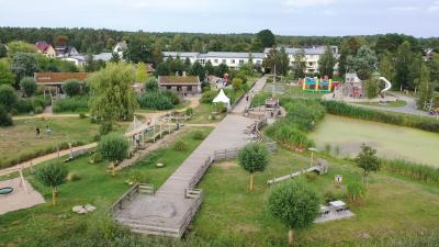 Familien Wellness Hotel Seeklause mit großem Abenteuerspielplatz "Piraten-Insel-Usedom" Kinder immer All-Inklusive & Getränke ganztags inklusive