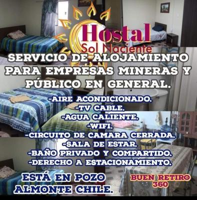 Hostal MIRAMAR En Pleno Centro de Pozo Almonte