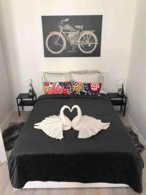 Perfect location,newly decorated modern, large place 60 m2, really quiet so you can have a good night sleep, AC, Netflix, smart TV, high-speed internet, world famous New York Cafe only 10 minutes walk