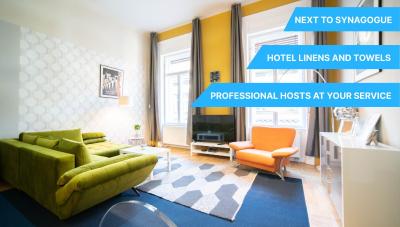 FreeParking - Great Synagogue Apartment, 2 bedroom, 5 people ,WiFi, AC