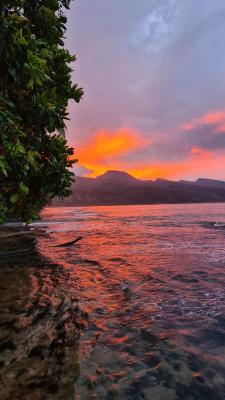 TAHITI - Motu Nono Beach View