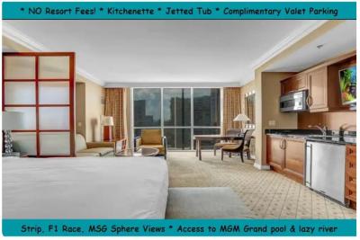 Signature MGM Suite with Strip and Sphere View