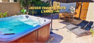 Maison & Jacuzzi, Jardin et Parking privé