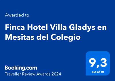 Finca Hotel Villa Gladys en Mesitas del Colegio