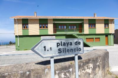 Casa Playa del silencio 1. Playa a 1.1km Vistas al mar
