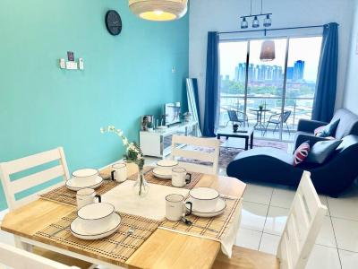 SA 1-10PAX SkyPod Puchong 2Room IOI Mall LRT WiFi