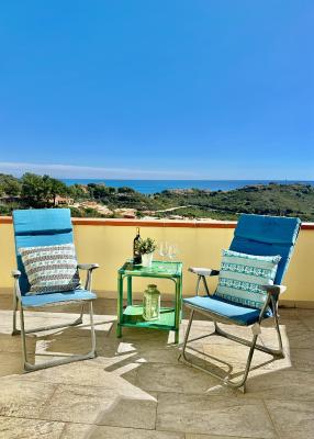 Villa Vista Mare con giardino