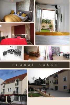 Appartement Luxe Floral Stay 15 Min To CDG And Paris