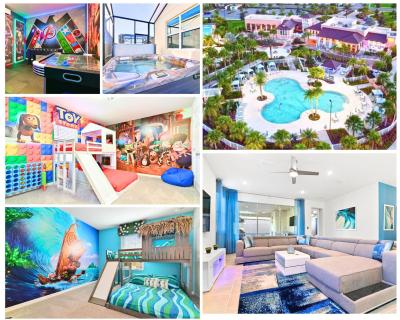 Solara Resort Magical Disney 7BR Villa, Jacuzzi