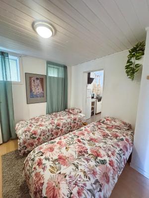 Center of Bodø, near the airport and the port to the Lofoten Islands, free coffee