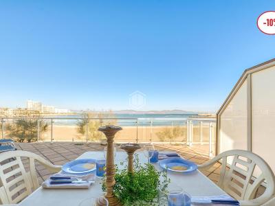 Apto. Vista Mar - Wifi, piscina comunitaria, parking, 1ª línea de la playa. - ES-89-130