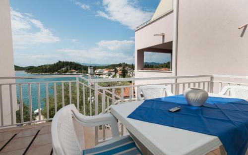 Erkély/terasz, Apartmani Medar in Blace