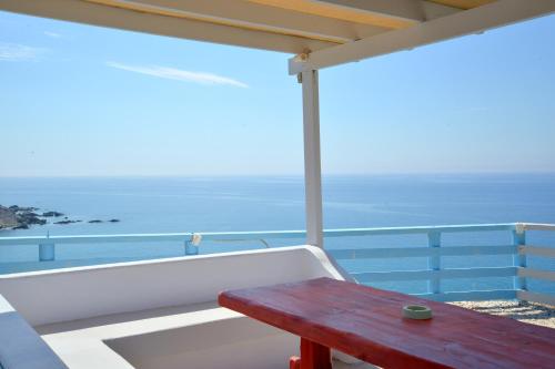 Vista exterior, Xrissi Ammos in Milos Island