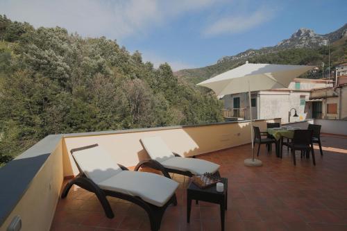 Terraza/balcón, Casa Rosanna in Maiori