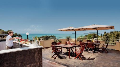 ห้องอาหาร, Hotel Rosa Dei Venti in เลริชิ