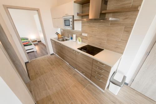 Kitchen, Apartmany 154 in Lipno nad Vltavou