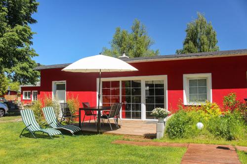 حديقة, Bungalows am Grimnitzsee in جوشيمستال