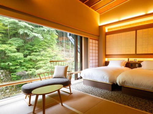 湯山荘 阿讃琴南ツインルーム　禁煙　2〜3階