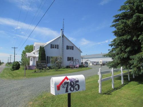 Bejárat, Gite Agricole Les Lilas in Sainte-Eulalie (QC)