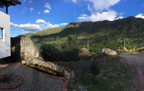 Kilátás, Farallones de Sutatausa El Rincón (Farallones de Sutatausa El Rincon) in Sachica