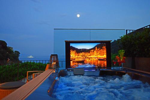 ระเบียง/ชานเรือน, เอจ โฮเทล ปารักกี (Eight Hotel Paraggi) in ปอร์โตฟีโน่