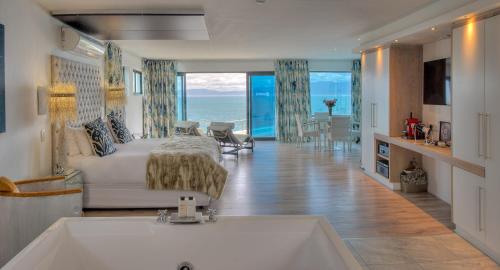 Erkély/terasz, Sea Star Cliff Lodge in De Kelders