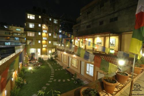 Exterior view, Aarya Chaitya Inn in Kathmandu