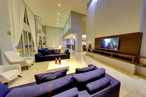 共用Lounge/電視區, 精選酒店 (Select Hotel) in 帕爾馬斯