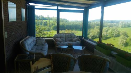 陽台/露台, Gite des 3 bouleaux in 希尼