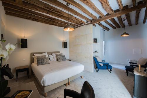 Chambre double, bain à remous
