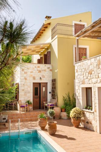 Villa Eftichia, Stalós (fotografie 8)
