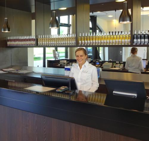 Vestíbulo, Tobbaccon Hotel in Bensheim