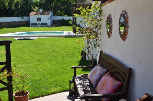 花園, 卡索納德爾盾德旅館 (Casona Del Duende) in 阿拉哈爾